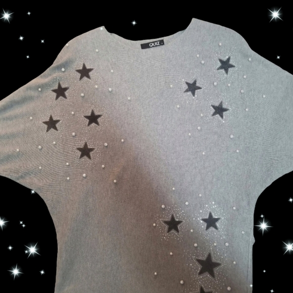 Gray Star Sweater - Picture 2 of 11